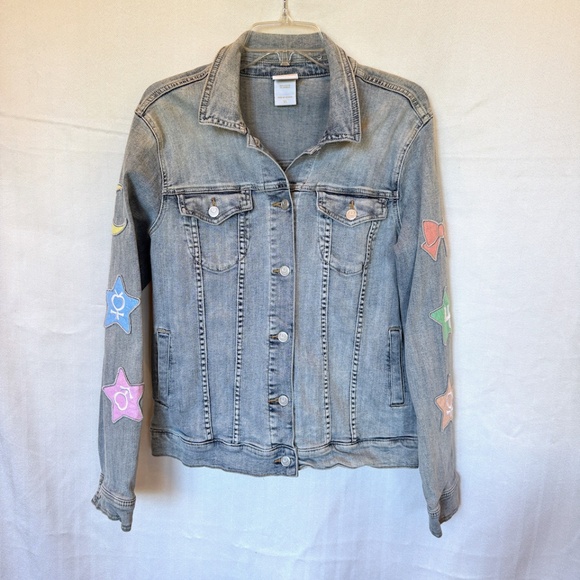 Sailor Moon Patched Denim Jean Limited Edition Jacket - Picture 3 of 10